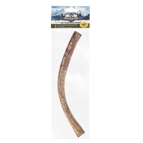 Лакомство Погрызухин для собак рог северного оленя XXL фото 1