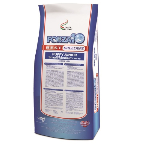 Forza10 Breeders с рыбой для щенков мелких и средних пород от 1 до 12 месяцев и сук в период беременности и лактации - 20 кг фото 2