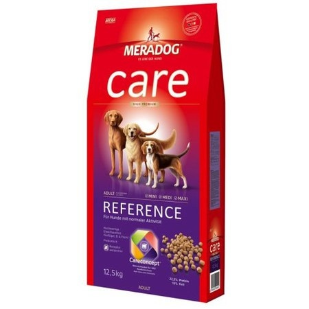 Полнорационный корм Meradog Reference для взрослых собак с нормальной активностью с формулой "Запах, стоп!" - 4 кг фото 1