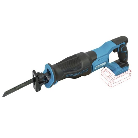 Пила сабельная аккумуляторная ВАРЯГ ПС-200/25 (БЕСЩЕТОЧНАЯ, 21В, 3000 ход/мин) картон, без АКБ, без ЗУ (1/10) фото 1