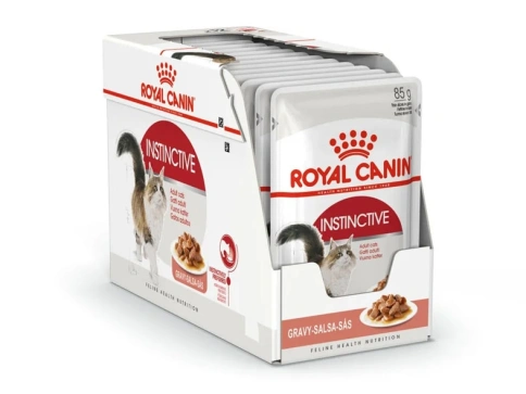 Влажный корм Royal Canin Instinctive в соусе для взрослых кошек, пауч, 85 г х 28 шт фото 8