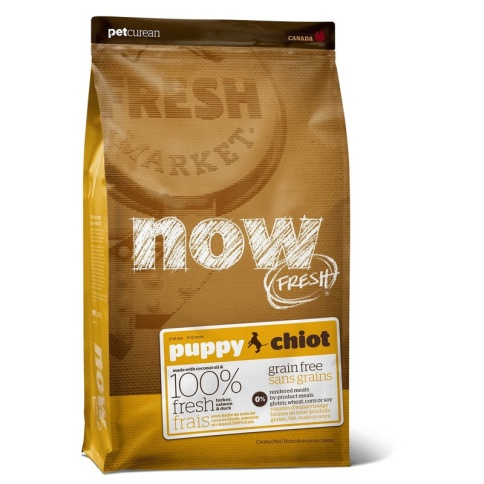 NOW Fresh Grain Free сухой беззерновой корм для щенков с индейкой, уткой и овощами - 11.3 кг фото 2