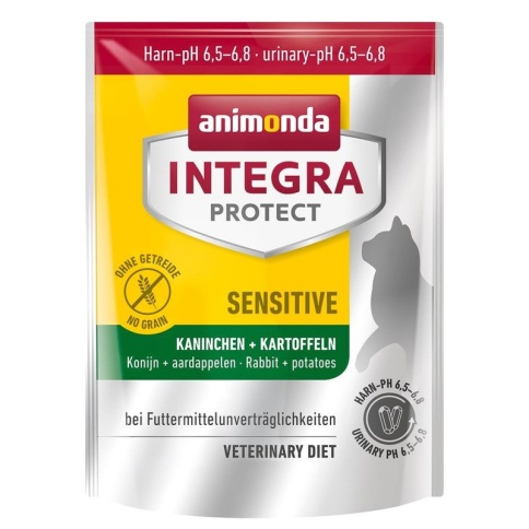 Animonda Integra Protect Sensitive сухой корм для взрослых кошек при пищевой аллергии - 1,2 кг фото 1