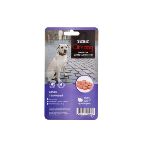 Titbit снек City Dog дольки с бараниной - Б2-S фото 2