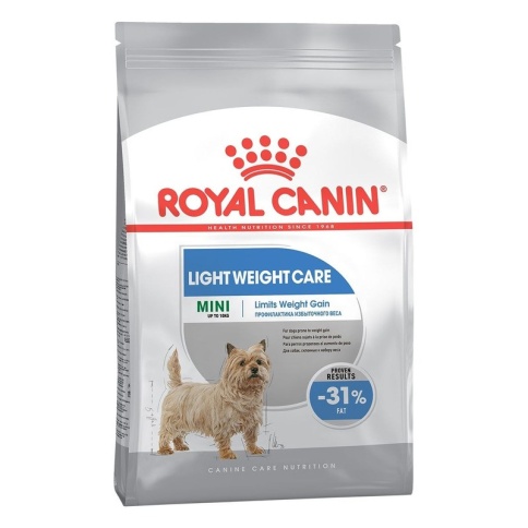 Сухой корм Royal Canin Mini Light Weight Care для собак мелких пород, склонных к избыточному весу - 3 кг фото 1