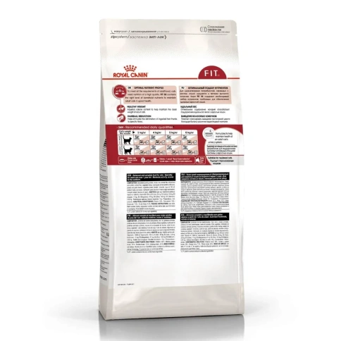 Сухой корм Royal Canin Fit 32 для взрослых кошек, с птицей, 400 г фото 6