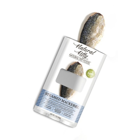 Pettric Natural Kitty лакомство для кошек со скумбрией на пару - 30 г фото 1