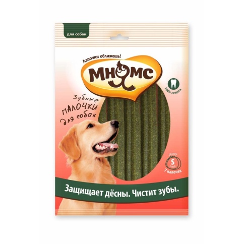 Мнямс лакомство для собак Зубные палочки размер S, 12 см - 24 г х 7 шт фото 2