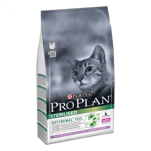 Pro Plan Cat Adult Sterilised сухой корм для стерилизованных кошек с индейкой - 1,5 кг фото 1