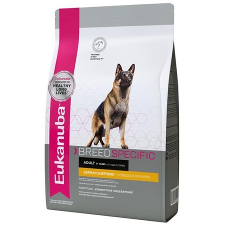 Eukanuba Dog Adult для собак породы немецкая овчарка - 10 кг фото 1