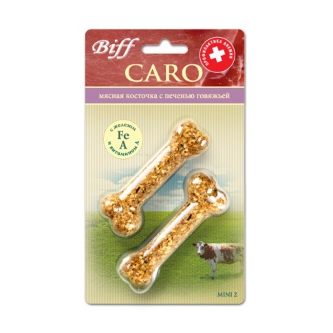 Titbit косточка Caro с печенью говяжьей mini 2 фото 2