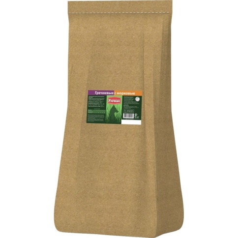 Каша для собак Четвероногий гурман гречка с морковью - 15 кг фото 1