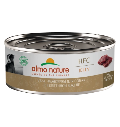Влажный корм Almo Nature для собак телятиной в желе, 100 г фото 1