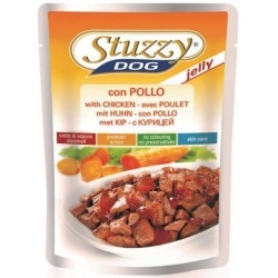 Stuzzy Dog для собак в паучах с курицей в желе - 100 г фото 1