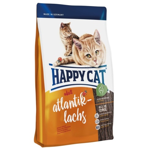 Happy Cat Fit&Well Adult Атлантический лосось - 1,4 кг фото 2