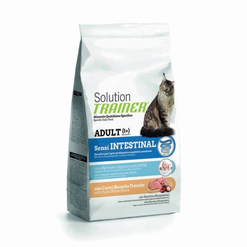 Trainer Solution Sensintestinal With Fresh White Meats для кошек с чувствительным пищеварением со свежим белым мясом - 1.5 кг фото 2