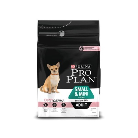 Purina Pro Plan Adult Small & Mini Sensitive Skin 3 кг фото 2