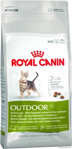 Royal Canin Outdoor сухой корм для взрослых активных кошек, часто бывающих на улице - 10 кг фото 1