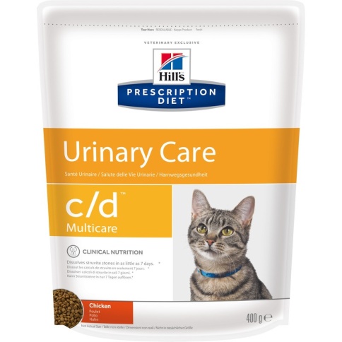 Hill's Prescription Diet C/D Multicare Feline Chicken dry (0.4 кг) фото 2