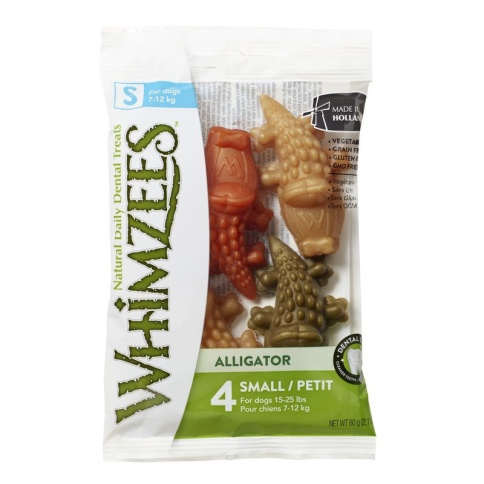 Whimzees лакомство для собак крокодильчик S 4 шт 1 ш фото 1