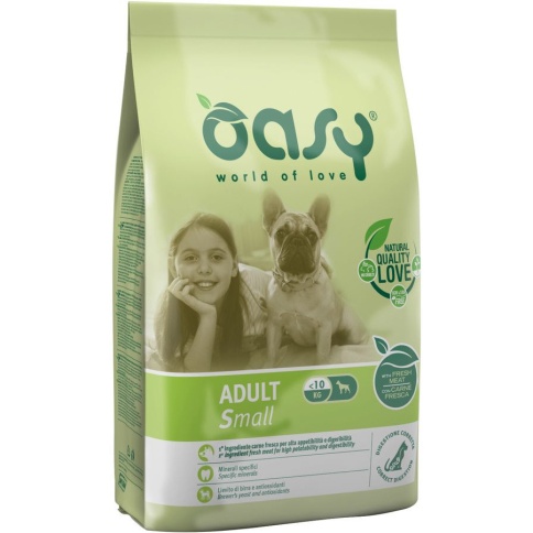 Oasy Dry Dog Adult Small сухой корм для взрослых собак мелких пород с курицей - 1 кг фото 1