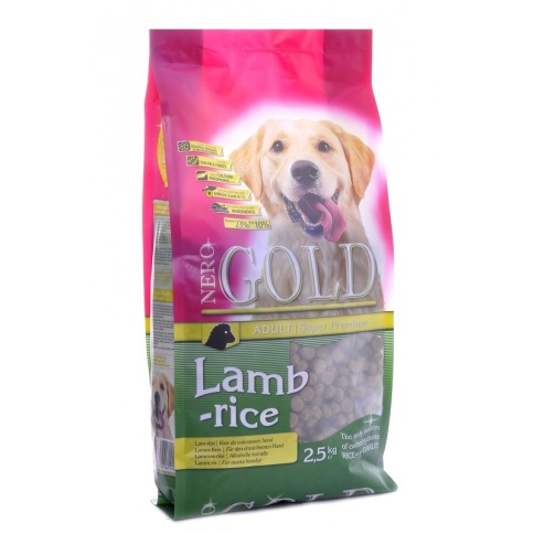 Nero Gold Adult Dog Lamb & Rice 2,5 кг фото 2