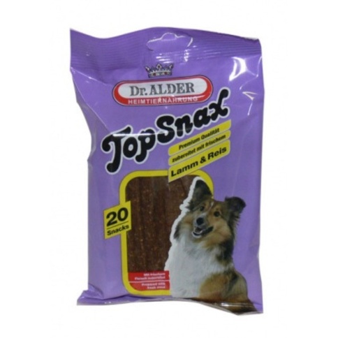 Лакомство Dr. Alder's Топ Снак для собак с ягненком и рисом 200 гр фото 2