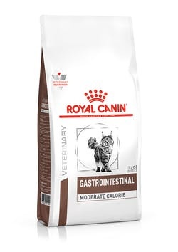 Royal Canin Gastro Intestinal Moderate Calorie низкокалорийный сухой корм для кошек с нарушениями в работе пищеварительной системы - 400 гр фото 1