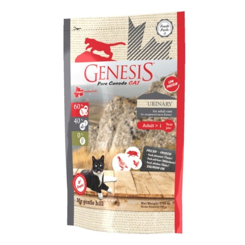 Genesis Pure Canada My Gentle Hill Urinary для взрослых кошек, склонных к проблемам мочеполовой системы с кабаном, фазаном и курицей - 340 гр фото 2