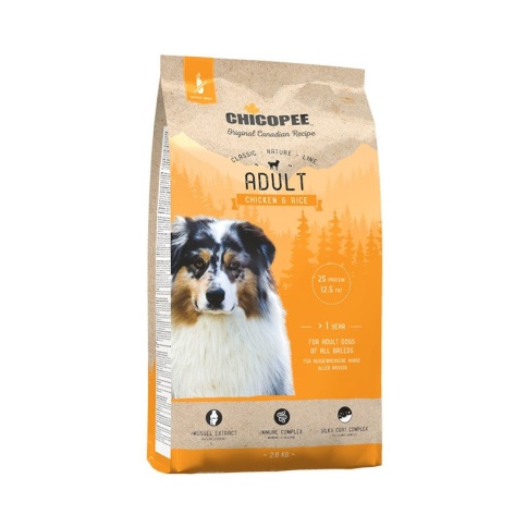 Chicopee CNL Adult Chicken & Rice сухой корм для взрослых собак всех пород с курицей и рисом 2 кг фото 2