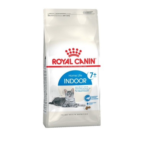Royal Canin Feline Indoor 7+ сухой корм для пожилых кошек, постоянно проживающим в помещении - 3.5 кг фото 2