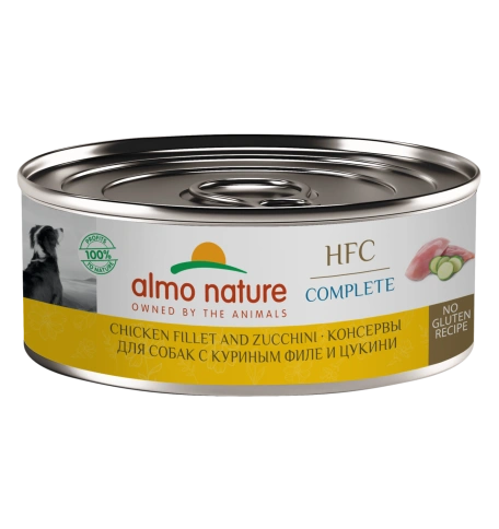 Влажный корм Almo Nature для собак с куриным филе и цукини, 100 г фото 1