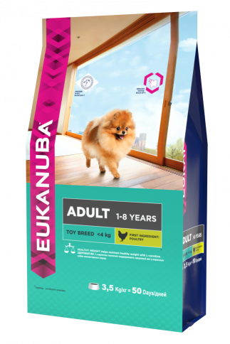 EUKANUBA DOG ADULT TOY 1.5 кг фото 1