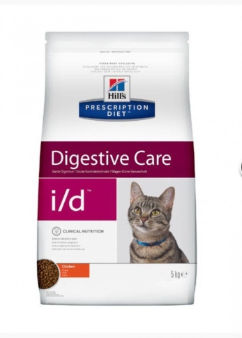 Hill's (5 кг) Prescription Diet I/D Feline Gastrointestinal Health dry фото 1