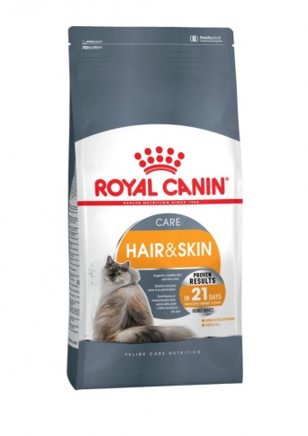 Royal Canin Hair & Skin Care сухой корм для взрослых кошек с проблемной шерстью и чувствительной кожей - 400 гр фото 1