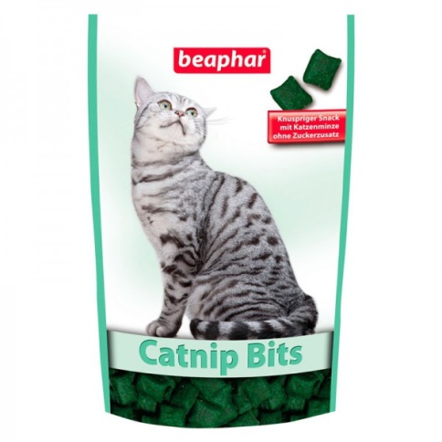 Beaphar Catnip-Bits Подушечки для кошек с кошачьей мятой 150г*150 шт фото 1