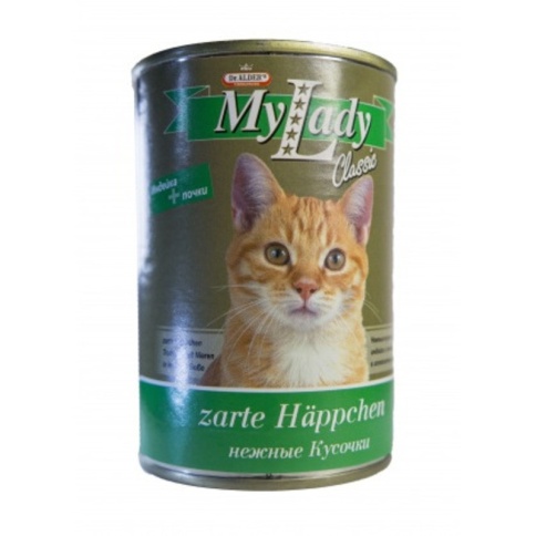 Консервы Dr. Alder's My Lady Classic для взрослых кошек с индейкой 415 г фото 2