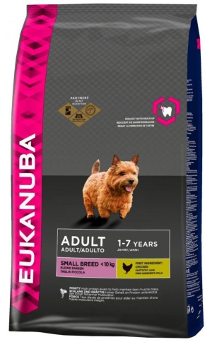 Eukanuba Adult Small Breeds сухой корм для собак мелких пород - 3 кг фото 1