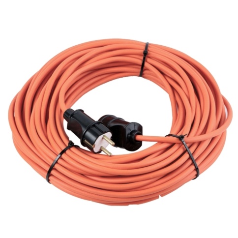 Удлинитель садовый смотка УС-1-20 1 розетка, без заземления, ПВС 2х1,0, 20м (1/10) фото 1