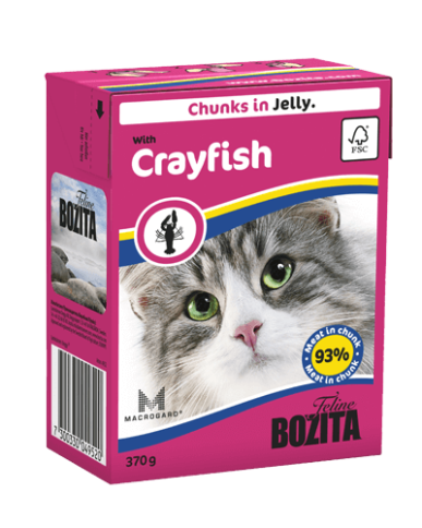 Bozita кусочки в желе со вкусом лангуста для кошек - 370 г фото 1