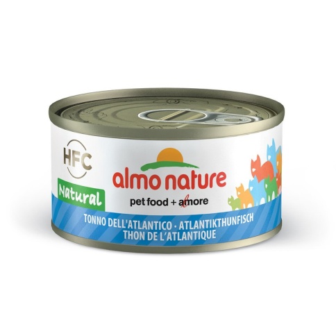 Almo Nature Legend Adult Cat Atlantic Tuna консервы с тунцом в бульоне для взрослых кошек - 70 г фото 2