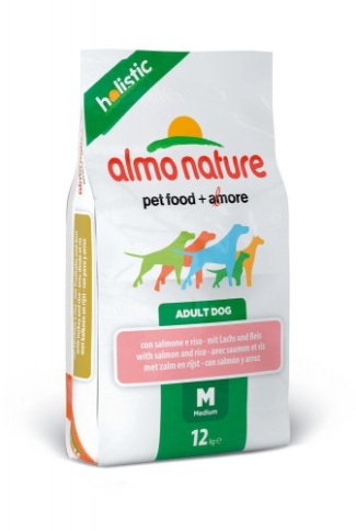 Almo Nature Holistic Adult Dog Medium & Salmon 12 кг фото 1