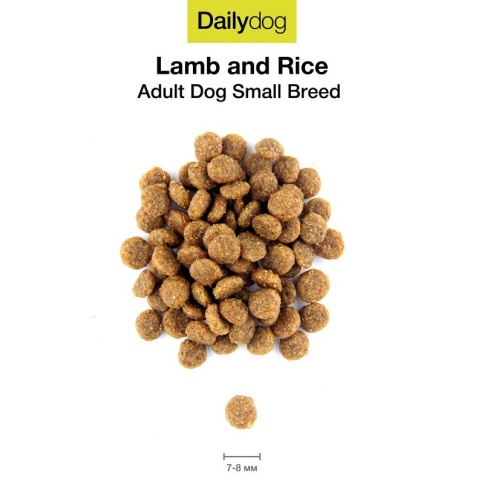 Сухой корм Dailydog Adult Small Breed Lamb and Rice для взрослых собак мелких пород с ягненком и рисом 1.5 кг фото 1