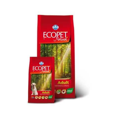 Farmina Ecopet Natural Adult сухой корм с курицей для взрослых собак всех пород - 12 кг фото 2