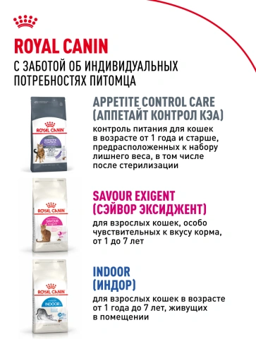 Сухой Корм Royal Canin SЕNSIBLE (СЕНСИБЛ)Питание для кошек в возрасте от 1 года до 7 лет с чувствительной пищеварительной системой, 2 кг фото 16