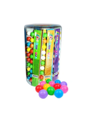 Жев. резинка с фруктовым ароматом "Rainbow" 28г. фото 1