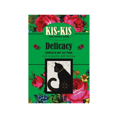 KiS - KiS Delicacy корм для взрослых кошек с гусем, ягненком, рыбой - 7.5 кг фото 2