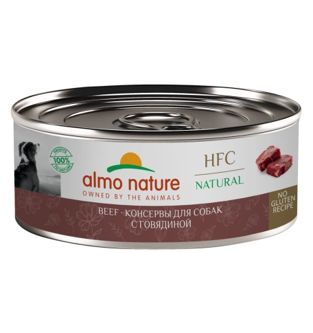 Влажный корм Almo Nature для собак с говядиной, 100 г фото 1