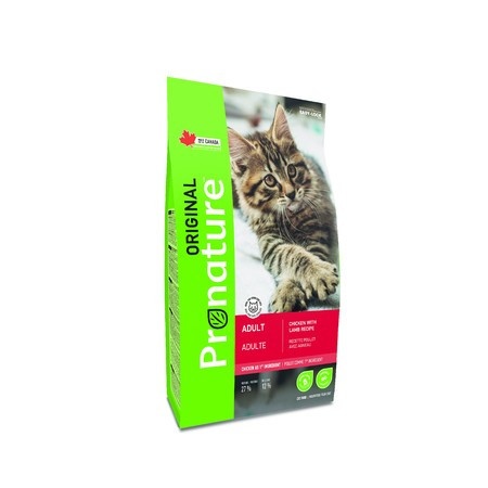 Pronature Original сухой корм для взрослых кошек с курицей и ягненком - 2,27 кг фото 1