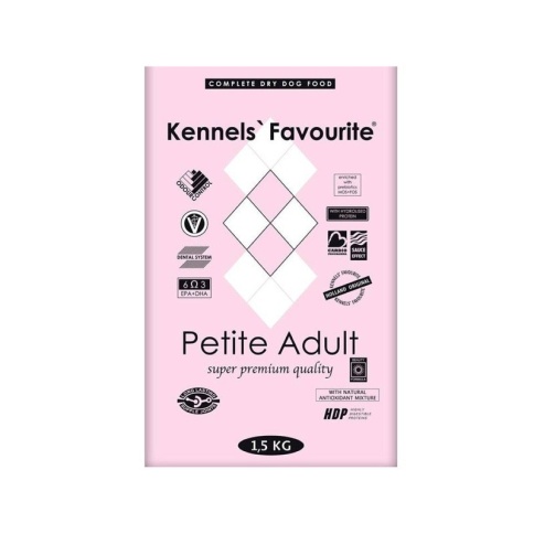 Kennels` Favourite Petite Adult корм для взрослых собак мелких пород с уткой - 12,5 кг фото 1